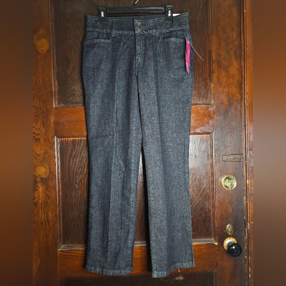 NWT Vintage Fashion Bug Secret Slimmer Jeans - Size 12 Petite